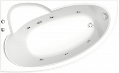 Bas Акриловая ванна Сагра 160x100 L с гидромассажем – фотография-1